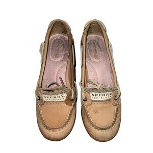 Sperry Top Sider Women's 6 M Wedges Heels Boat Shoes 9837550